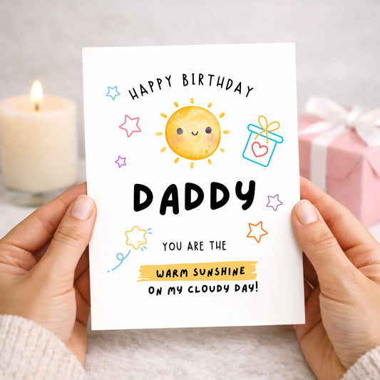 Birthday Card To Daddy