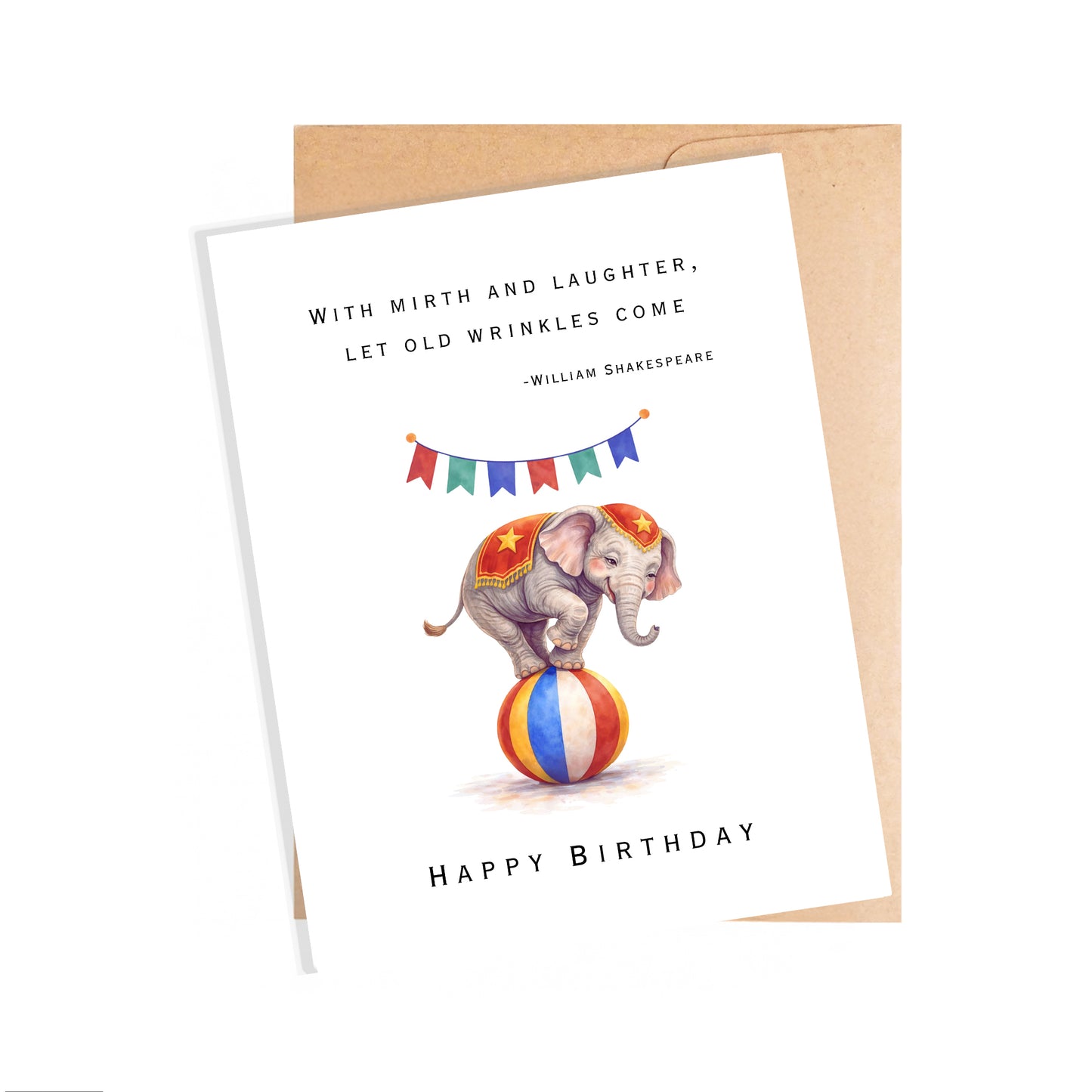 Birthday Card, Let Old Wrinkles Come