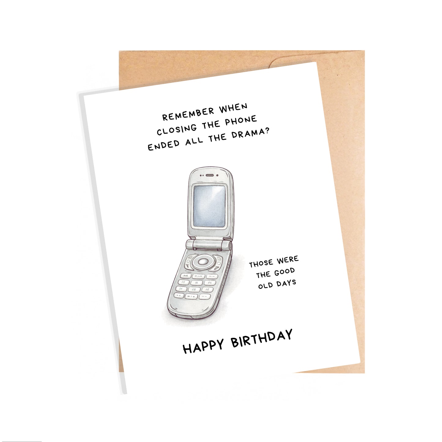 Birthday Card, Good Old Days