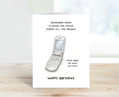 Birthday Card, Good Old Days