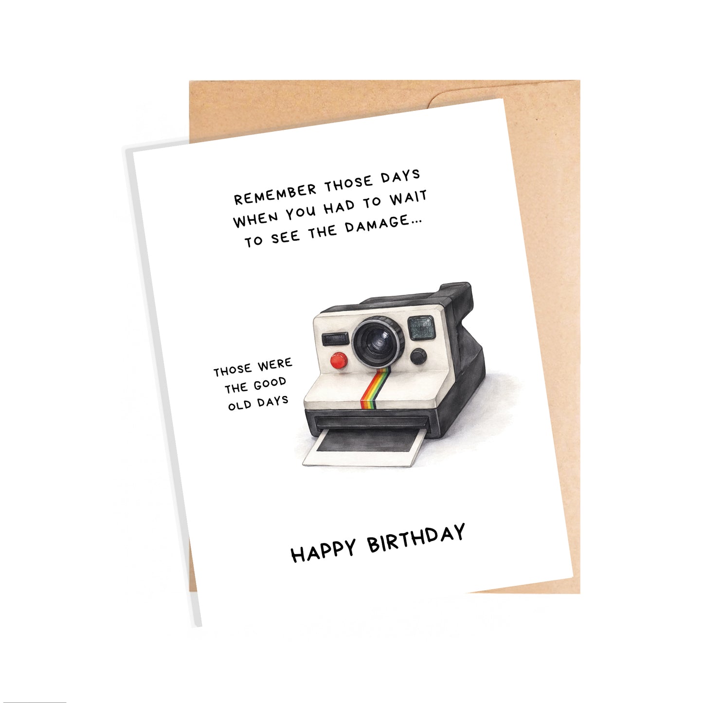 Birthday Card, Good Old Days