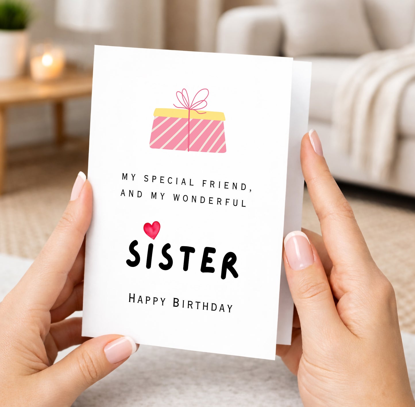 Birthday Card for Sister