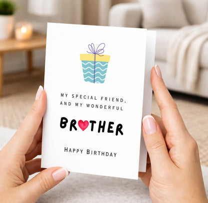 Birthday Card for Brother