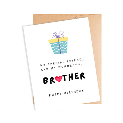 Birthday Card for Brother
