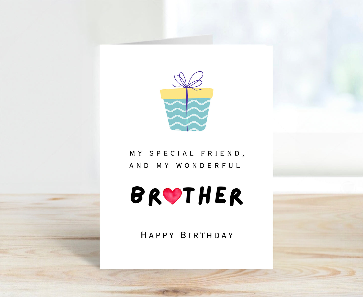 Birthday Card for Brother