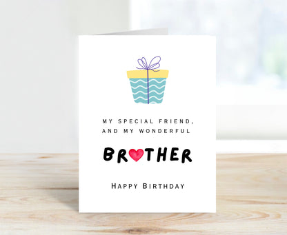 Birthday Card for Brother