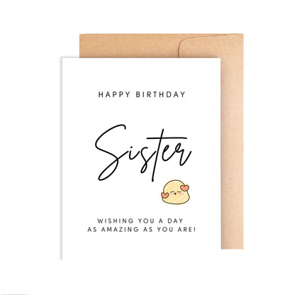 Happy Birthday Card for Sister