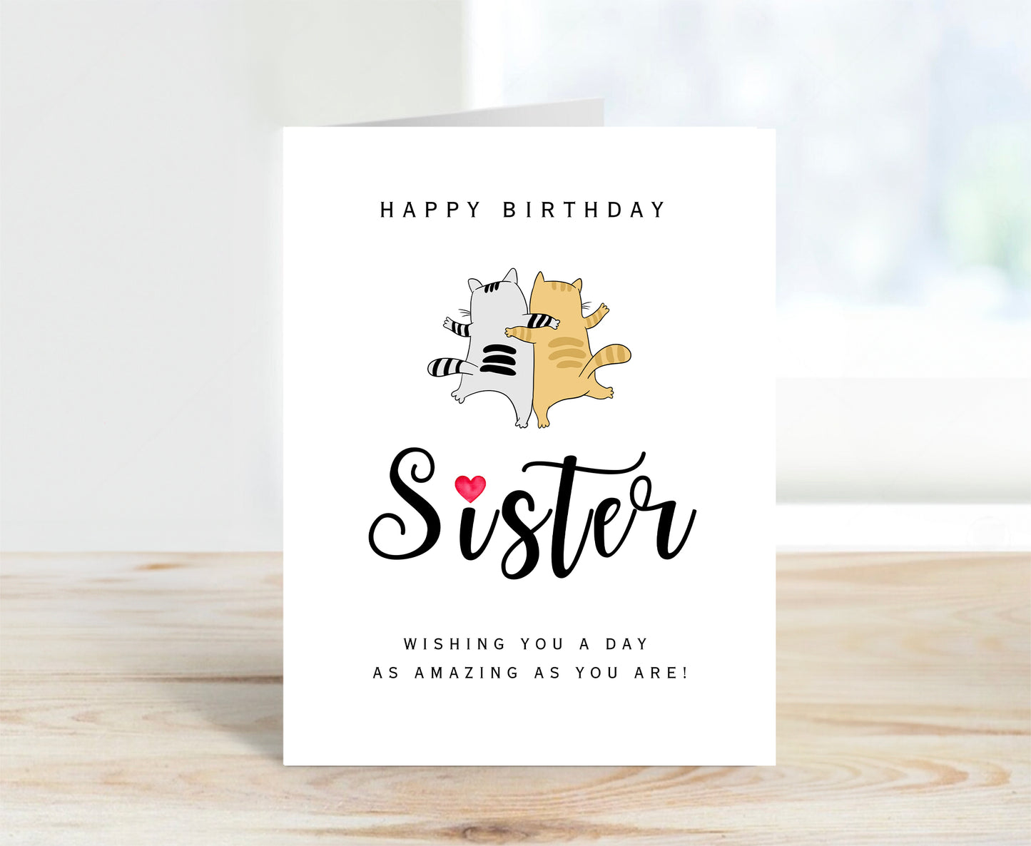 Birthday Card to Sister