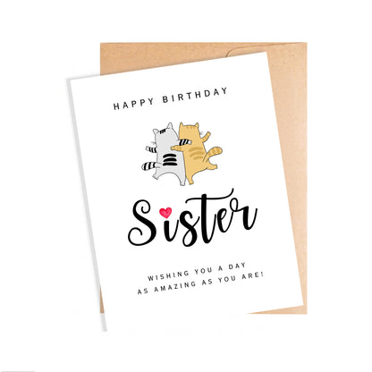Birthday Card to Sister