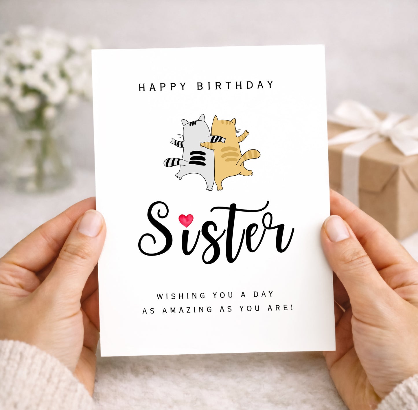 Birthday Card to Sister