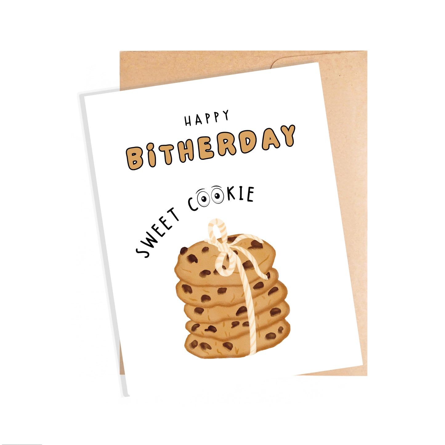 Birthday Card, Sweet Cookie