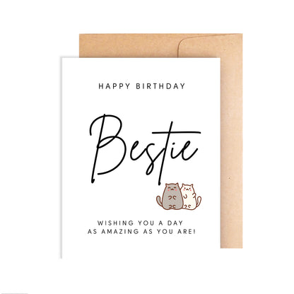 Happy Birthday Card for Bestie