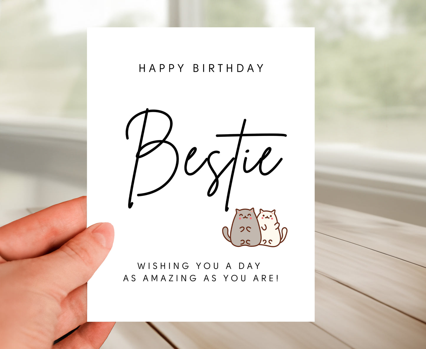 Happy Birthday Card for Bestie