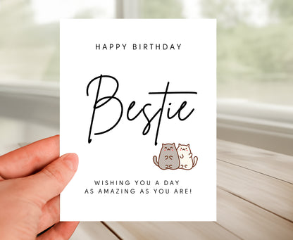 Happy Birthday Card for Bestie