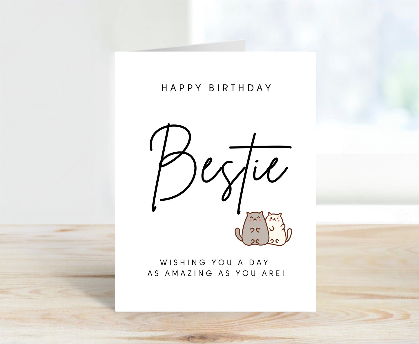 Happy Birthday Card for Bestie