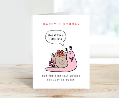 Oops! I'm A Little Late