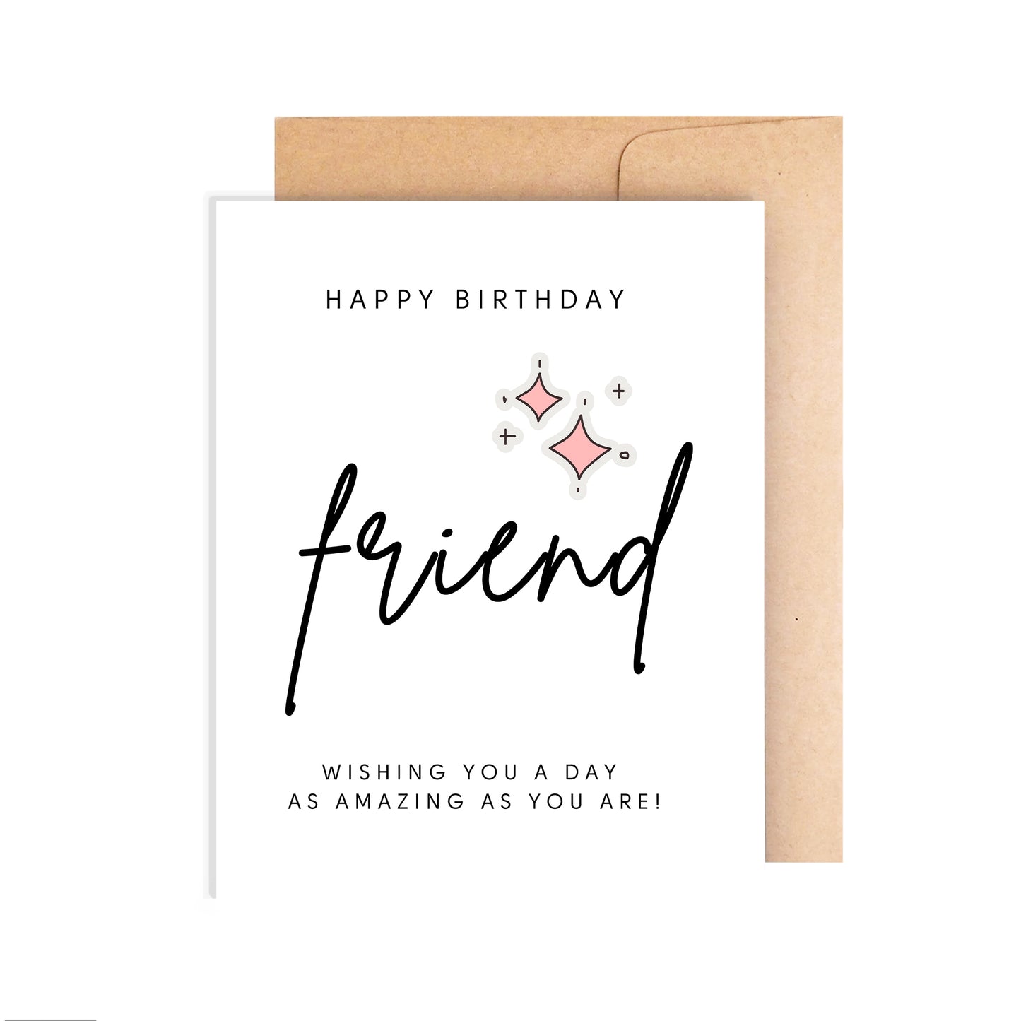 Happy Birthday Card for Friend