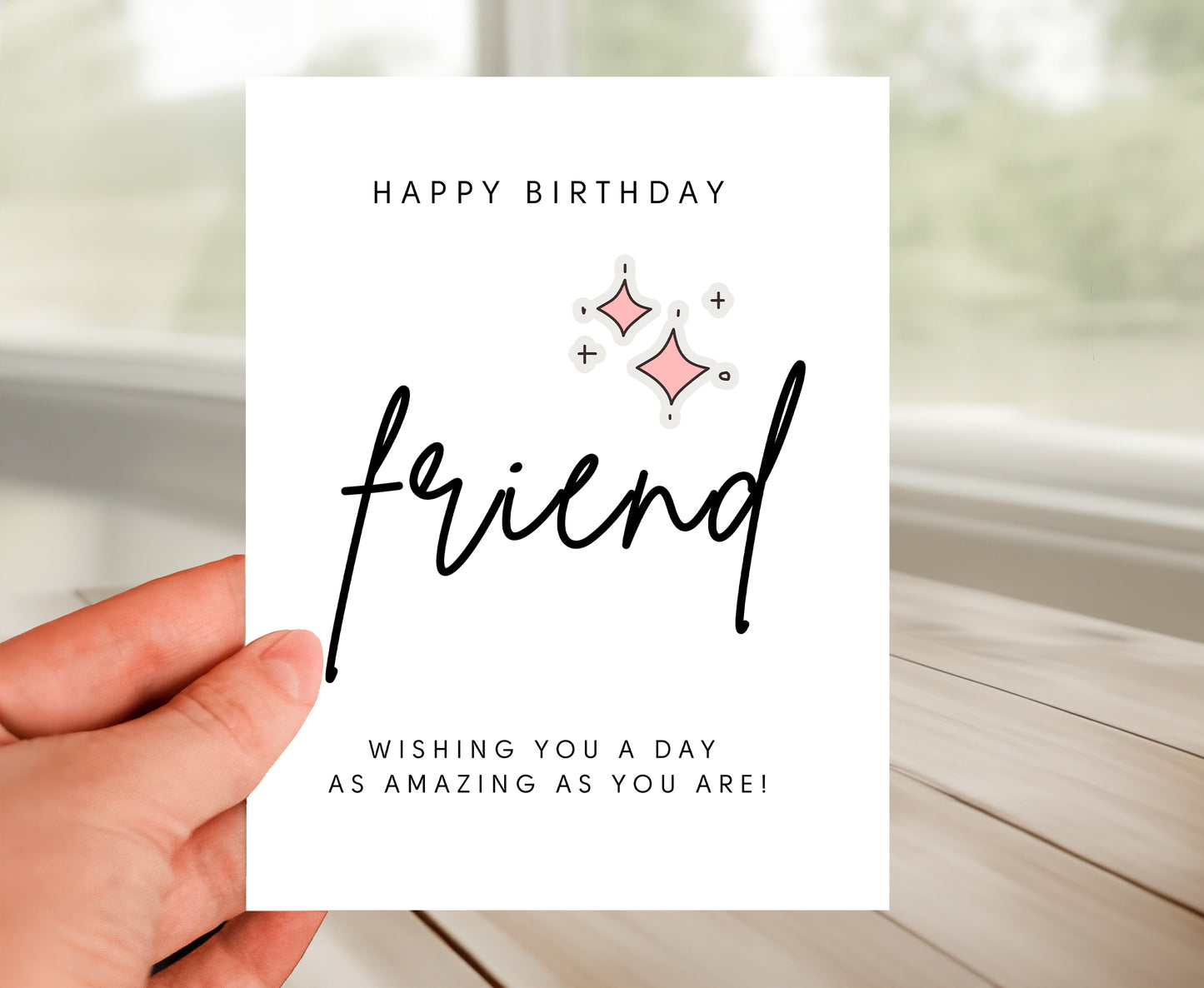 Happy Birthday Card for Friend