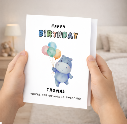 Birthday Card for Kids