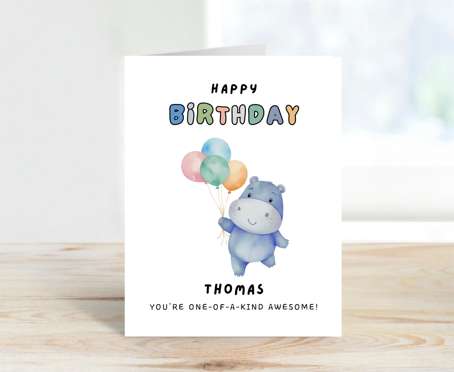 Birthday Card for Kids