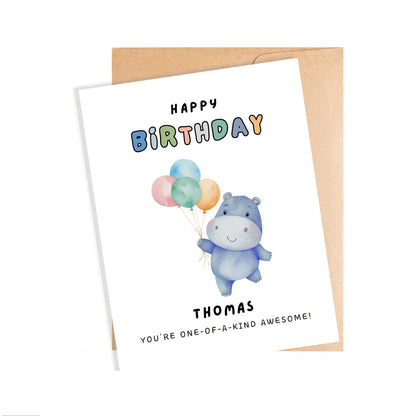 Birthday Card for Kids