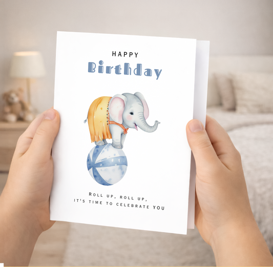 Birthday Card, Time To Celebrate