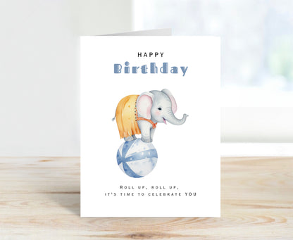 Birthday Card, Time To Celebrate