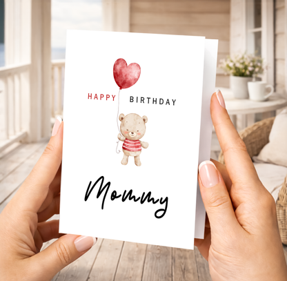 Birthday Card for Mommy