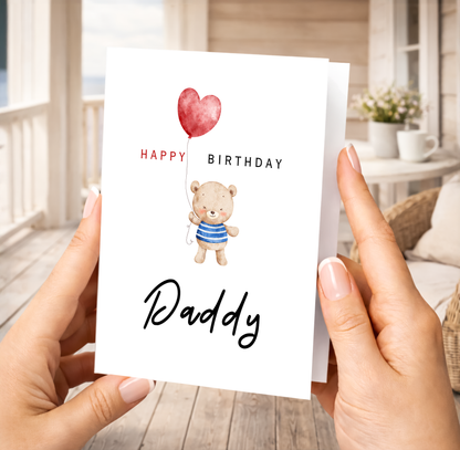 Birthday Card for Daddy