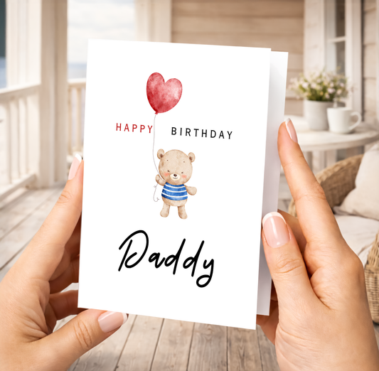 Birthday Card for Daddy