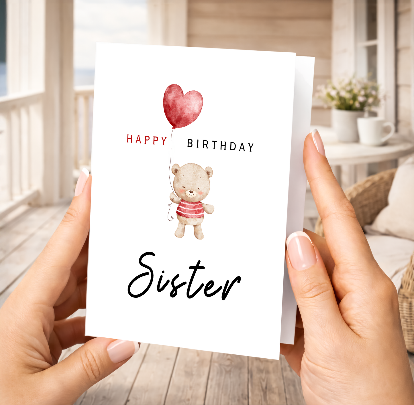 Birthday Card for Sister