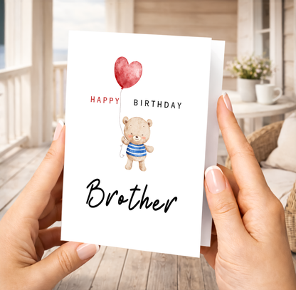 Birthday Card for Brother