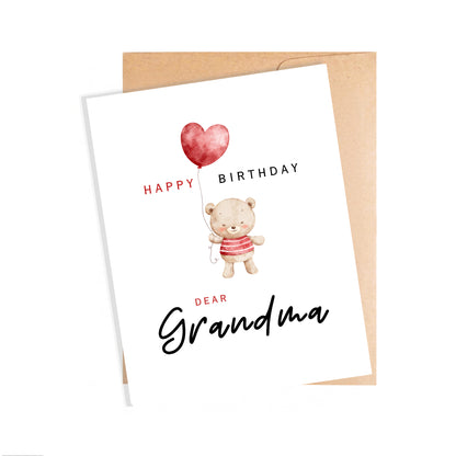 Birthday Card for Grandma
