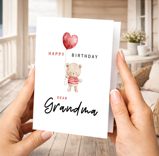 Birthday Card for Grandma