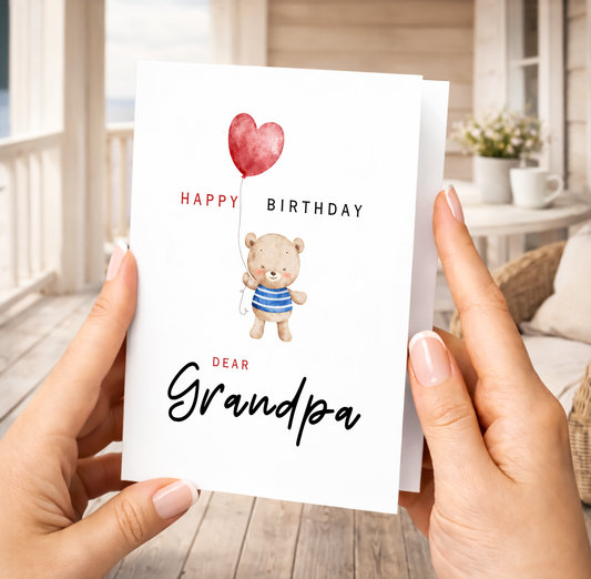 Birthday Card for Grandpa