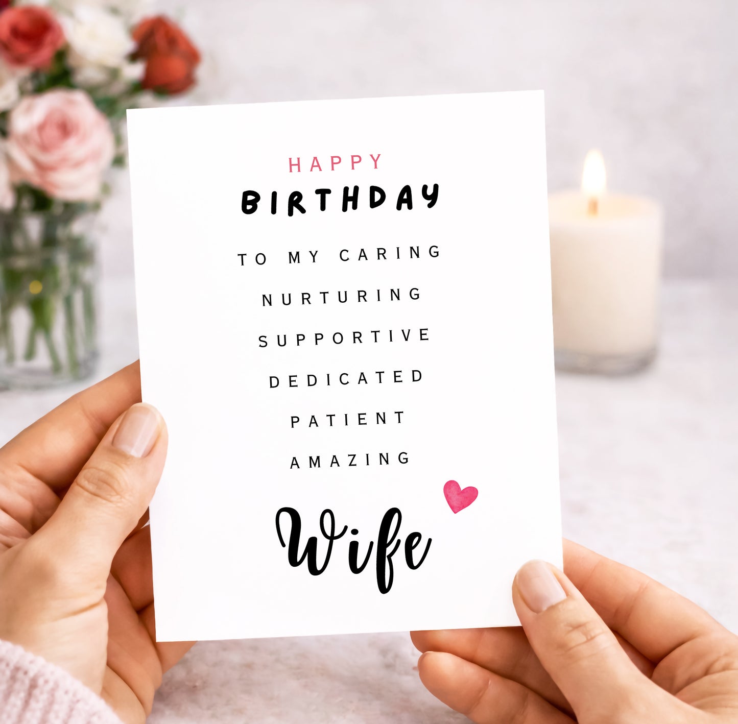 Birthday Card for Wife