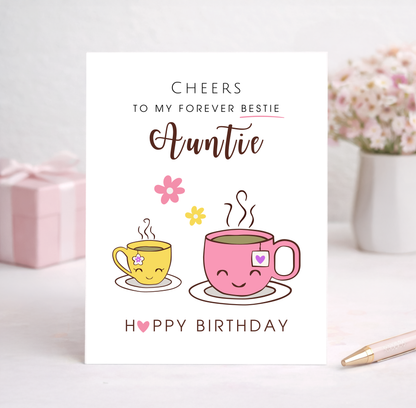 Birthday Card for Auntie