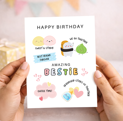 Birthday Card for Bestie