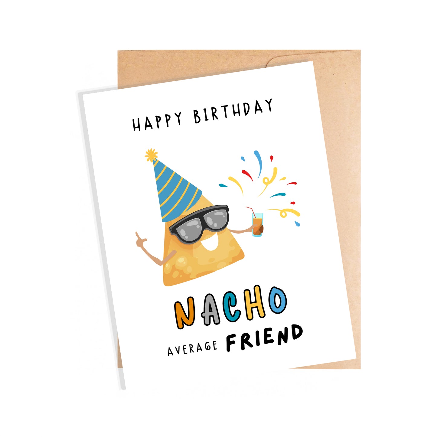Birthday Card, Nacho Friend