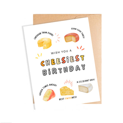 Birthday Card, Cheesy Wishes