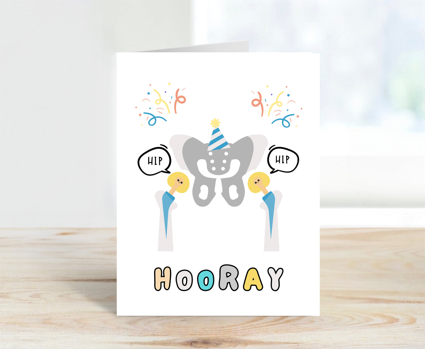 Birthday Card, HIP HIP HOORAY