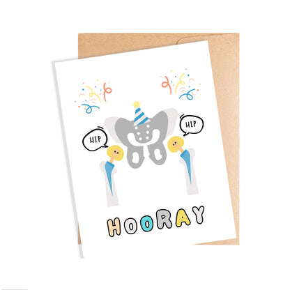 Birthday Card, HIP HIP HOORAY