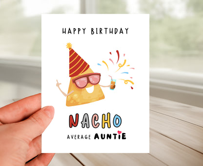 Birthday Card To Auntie