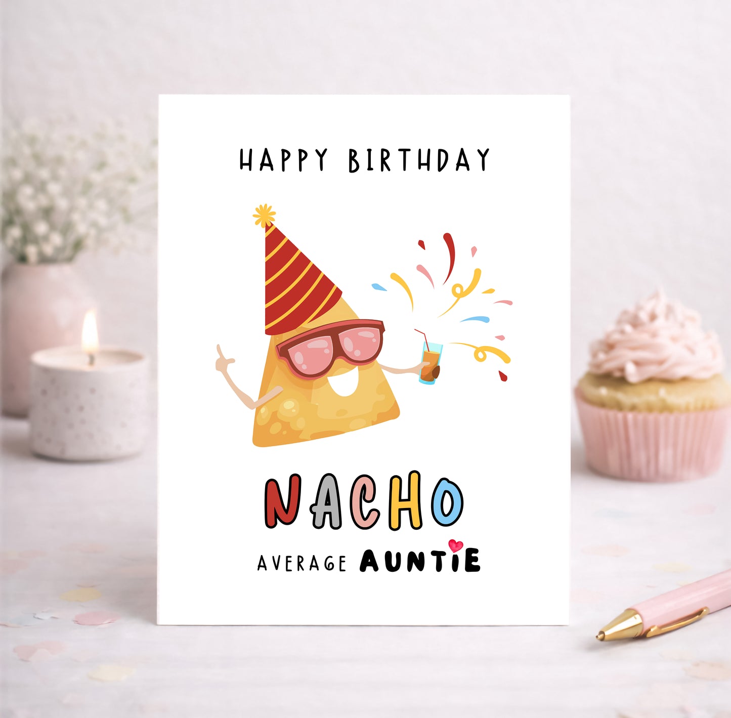 Birthday Card To Auntie