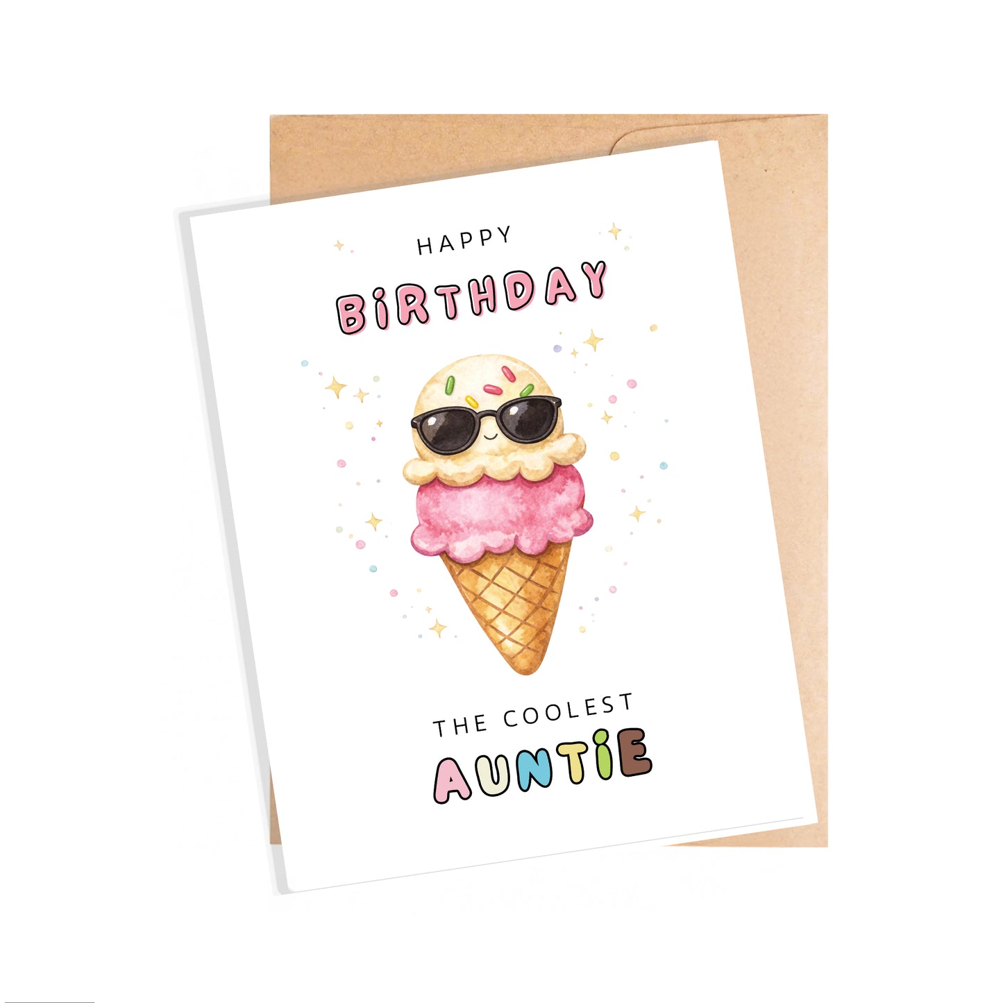 Birthday Card for Auntie