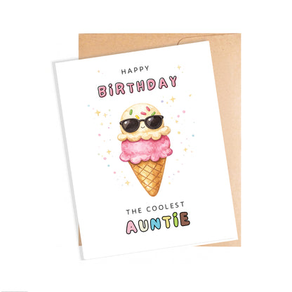 Birthday Card for Auntie