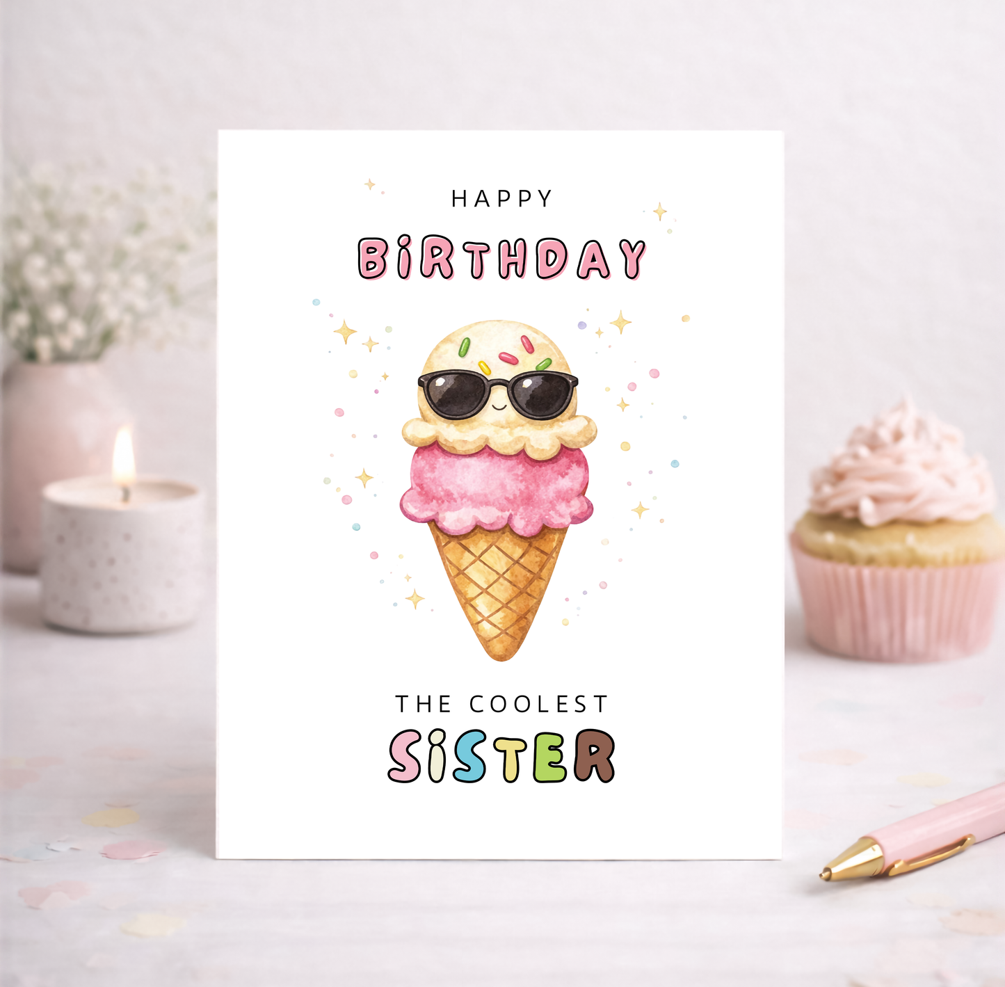 Birthday Card for Sister