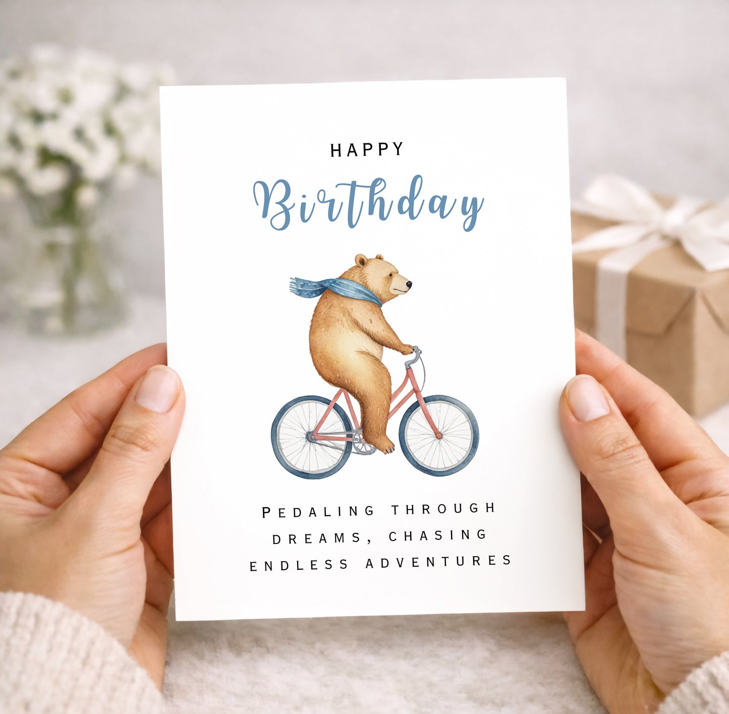Birthday Card, Chasing Adventures