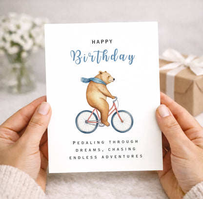 Birthday Card, Chasing Adventures