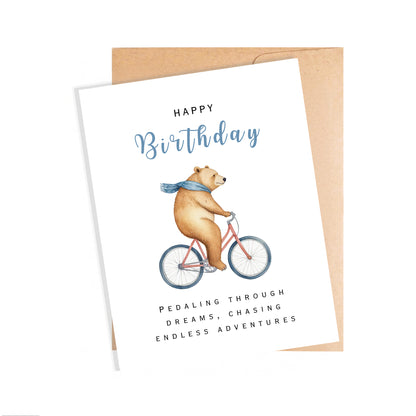 Birthday Card, Chasing Adventures